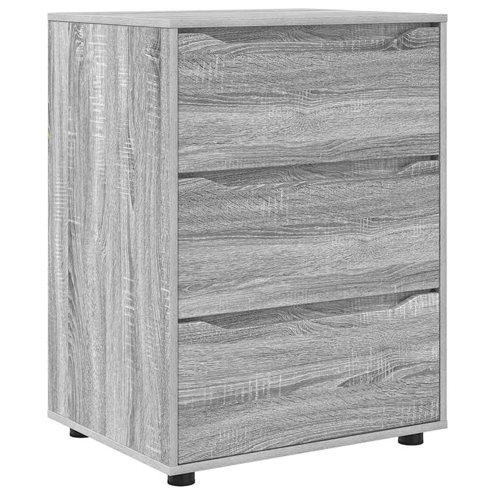 Aufbewahrungsschrank Grau Sonoma 60x48x81 cm