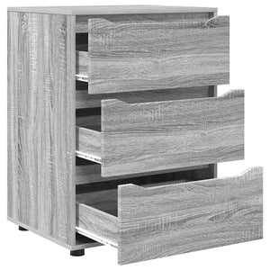 Aufbewahrungsschrank Grau Sonoma 60x48x81 cm