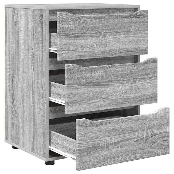 Aufbewahrungsschrank Grau Sonoma 60x48x81 cm