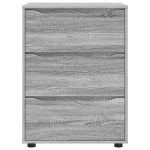 Aufbewahrungsschrank Grau Sonoma 60x48x81 cm