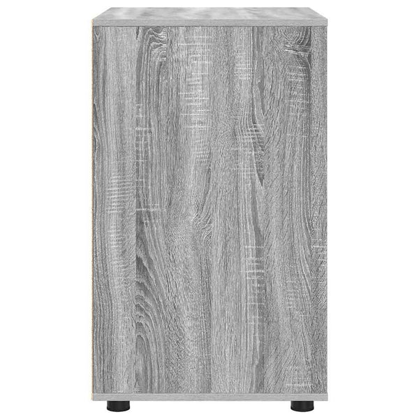 Aufbewahrungsschrank Grau Sonoma 60x48x81 cm