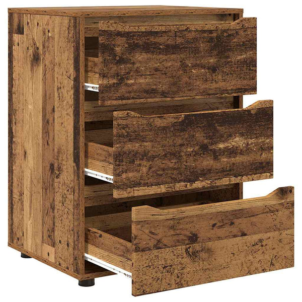 Aufbewahrungsschrank Altholz 60x48x81cm