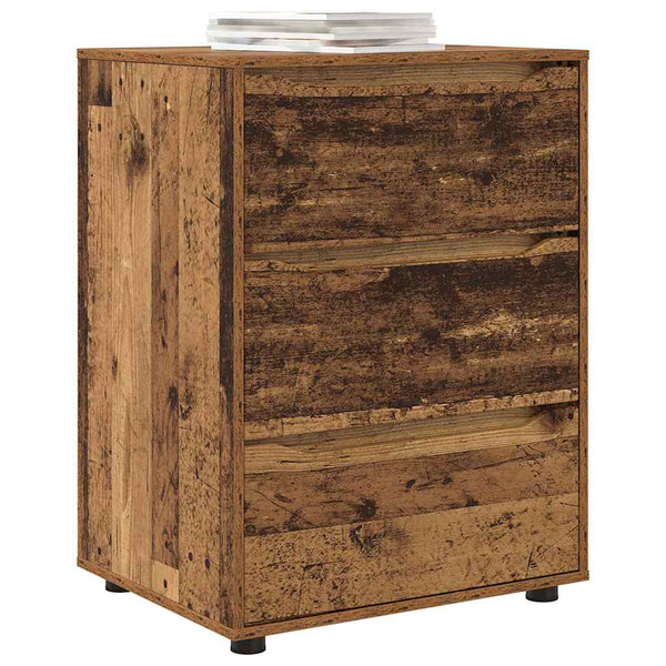 Aufbewahrungsschrank Altholz 60x48x81cm