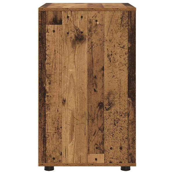 Aufbewahrungsschrank Altholz 60x48x81cm