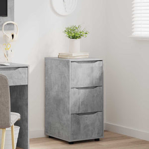 Aufbewahrungsschrank Beton Grau 40x48x81cm
