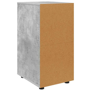 Aufbewahrungsschrank Beton Grau 40x48x81cm