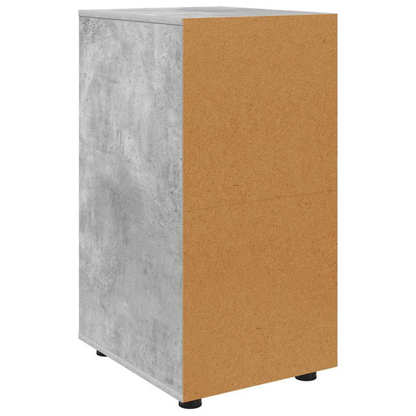 Aufbewahrungsschrank Beton Grau 40x48x81cm