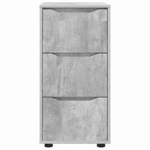 Aufbewahrungsschrank Beton Grau 40x48x81cm