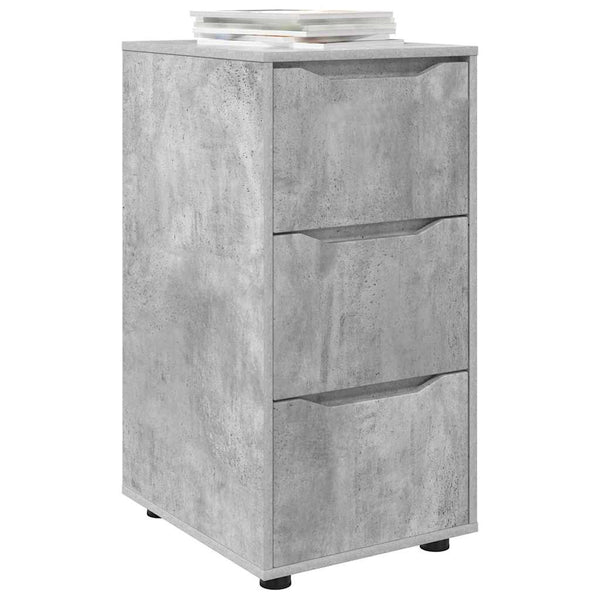 Aufbewahrungsschrank Beton Grau 40x48x81cm