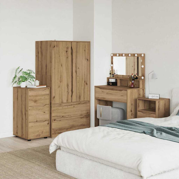 vidaXL Armoire de rangement Chêne Artisan 40 x 48 x 81 cm