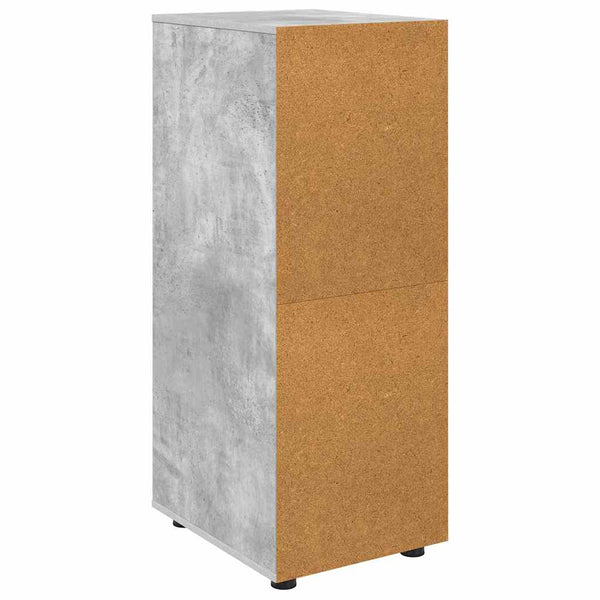 Aufbewahrungsschrank Beton Grau 40x48x105cm