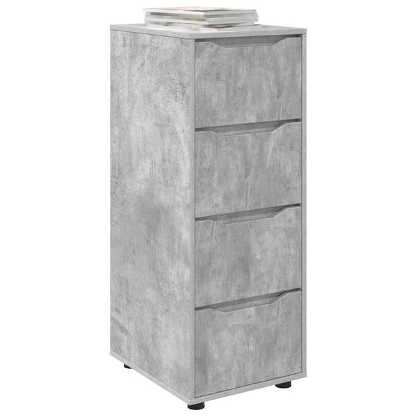 Aufbewahrungsschrank Beton Grau 40x48x105cm