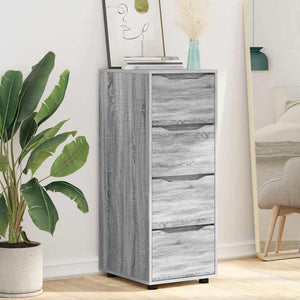 Aufbewahrungsschrank Sonoma Grau 40x48x105 cm