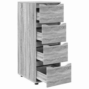 Aufbewahrungsschrank Sonoma Grau 40x48x105 cm