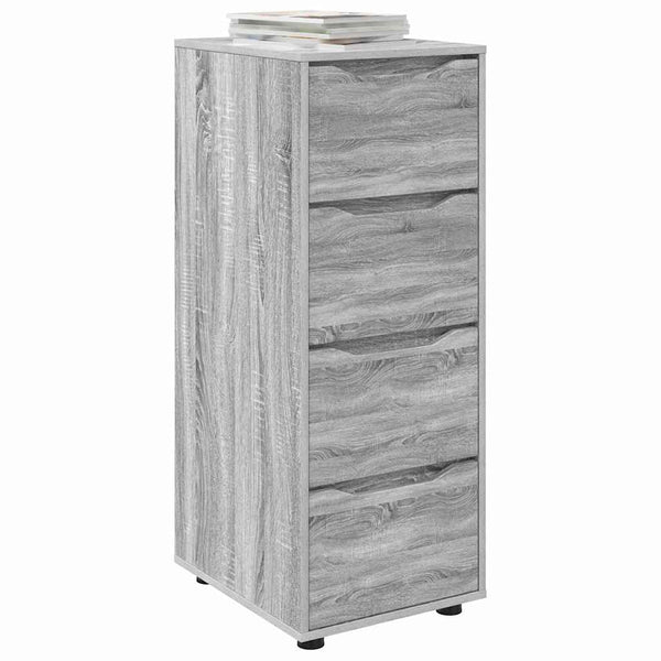 Aufbewahrungsschrank Sonoma Grau 40x48x105 cm