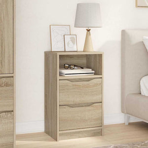 vidaXL Table de chevet chêne sonoma 40 x 30 x 467 cm bois d'ingénierie