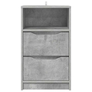 Beton Grau Nachttisch 40x30 cm