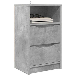Nachttische 2er Set Beton Grau