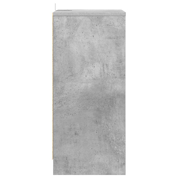 Nachttische 2er Set Beton Grau