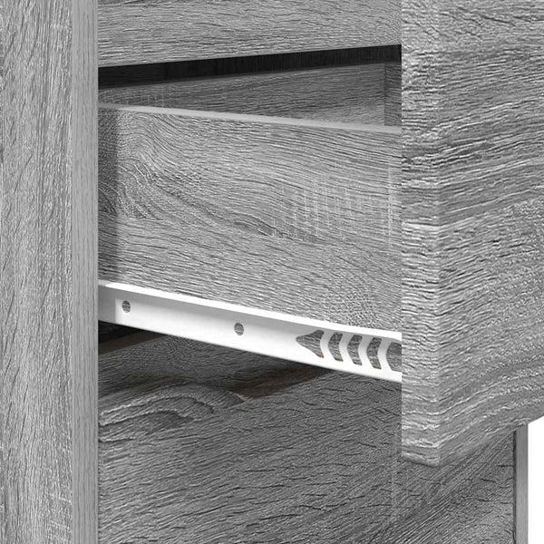 Nachttisch Graues Sonoma 40x30x46.7cm