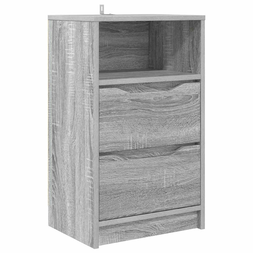 Nachttisch Graues Sonoma 40x30x46.7cm