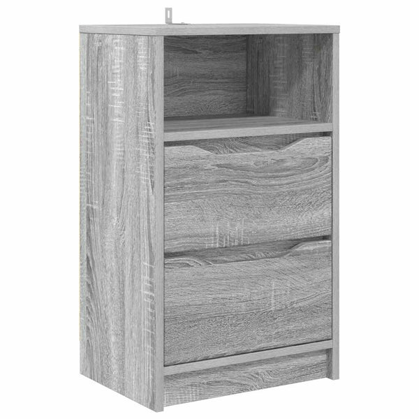 Nachttisch Graues Sonoma 40x30x46.7cm
