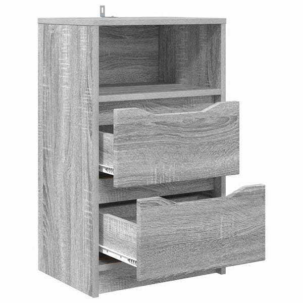 Nachttisch Graues Sonoma 40x30x46.7cm