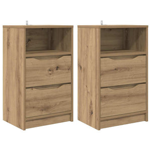 Nachttische 2er-Set Artisan Eiche