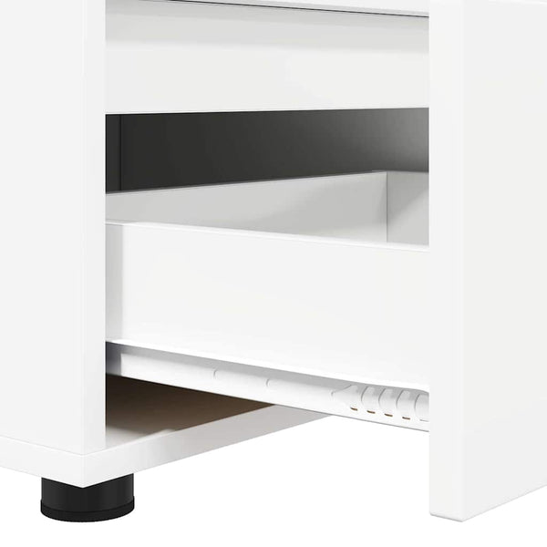 Weißer TV-Schrank mit Schubladen