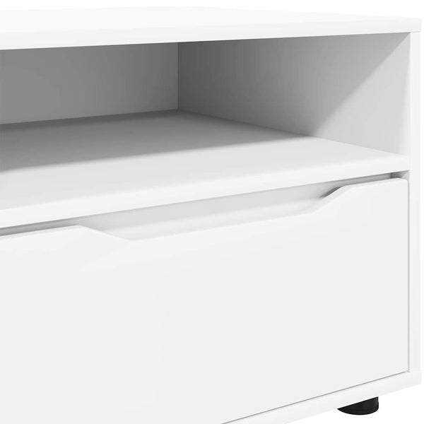 Weißer TV-Schrank mit Schubladen