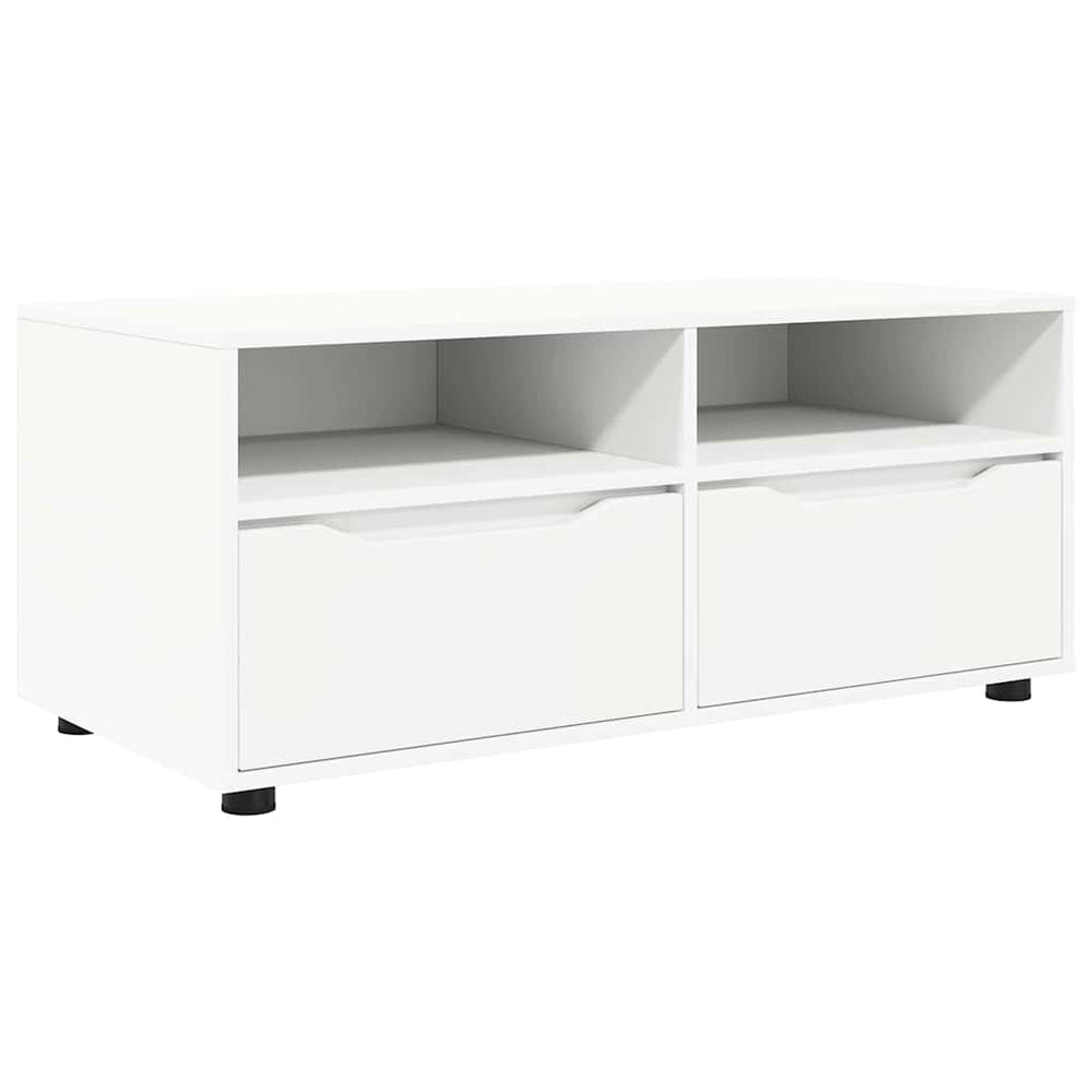 Weißer TV-Schrank mit Schubladen