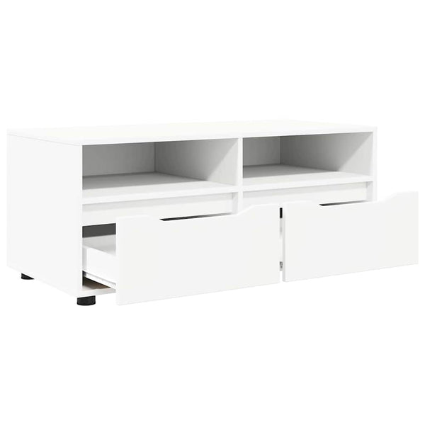 Weißer TV-Schrank mit Schubladen