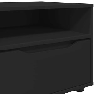 Schwarzer TV-Schrank 100 cm