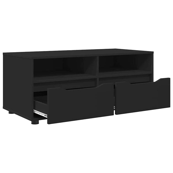 Schwarzer TV-Schrank 100 cm