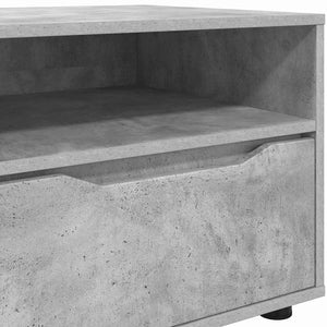 Beton Grau TV-Schrank 100 cm