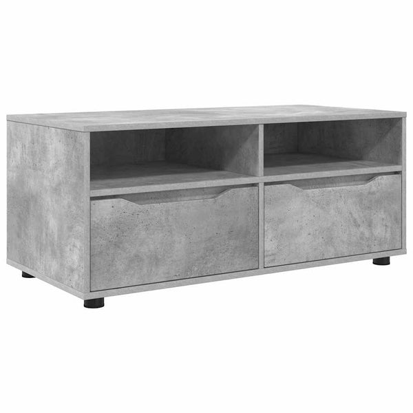 Beton Grau TV-Schrank 100 cm