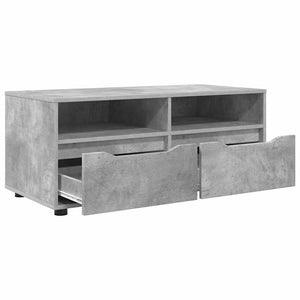 Beton Grau TV-Schrank 100 cm