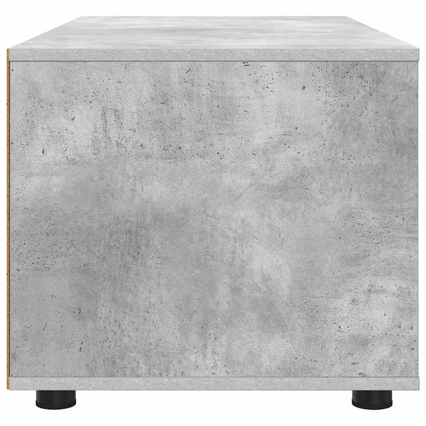 Beton Grau TV-Schrank 100 cm