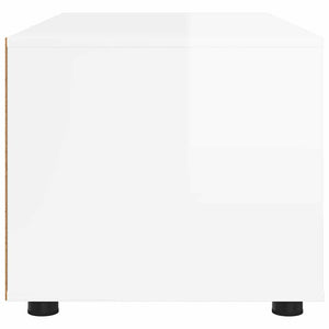 TV-Schrank Hochglanz Weiß 100 cm