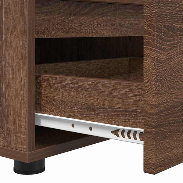 TV-Schrank Braun Eichenoptik 100 cm