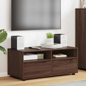 TV-Schrank Braun Eichenoptik 100 cm