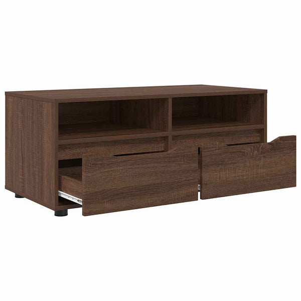 TV-Schrank Braun Eichenoptik 100 cm