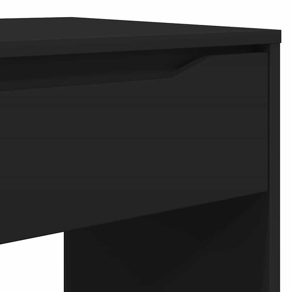 Schwarzer Schreibtisch 100x50 cm