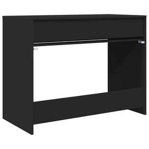 Schwarzer Schreibtisch 100x50 cm