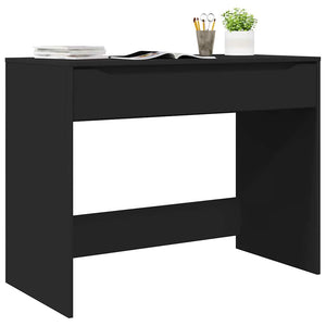 Schwarzer Schreibtisch 100x50 cm