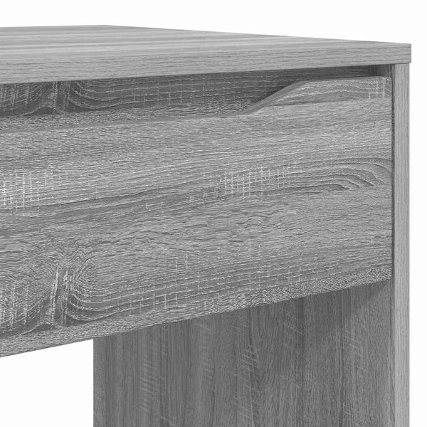Schreibtisch Sonoma Grau 100cm mit Schublade