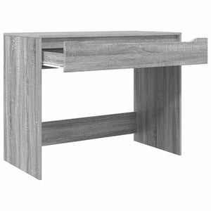 Schreibtisch Sonoma Grau 100cm mit Schublade