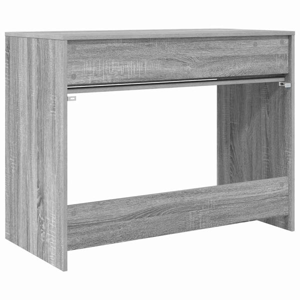 Schreibtisch Sonoma Grau 100cm mit Schublade