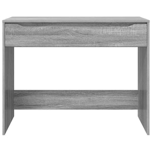 Schreibtisch Sonoma Grau 100cm mit Schublade
