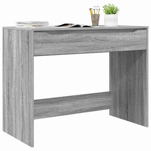 Schreibtisch Sonoma Grau 100cm mit Schublade